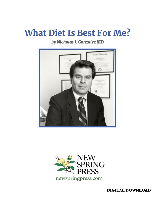 What Diet is Best For Me? Digital Download